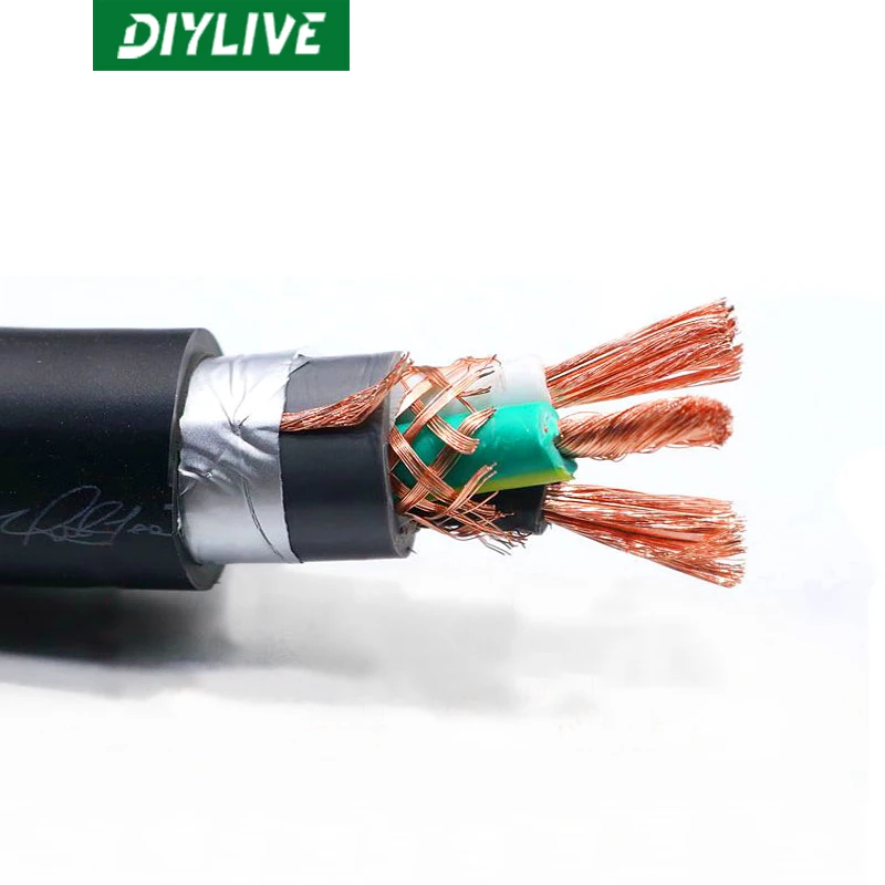 

DIYLIVE Moster Monster pure copper Powerline 400 Hi-Fi/GB fired power cord audio power amplifier cable