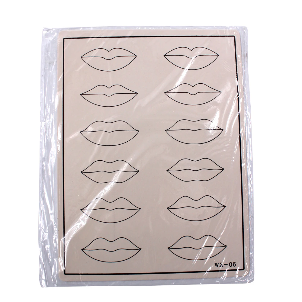 5 шт. 19х15 см высококачественный резиновый профессиональный Перманентный Макияж