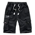 Шорты-карго Daiwa, спортивные камуфляжные шорты для рыбалки в стиле милитари, размера плюс, 6XL, 7XL, 8XL, летние