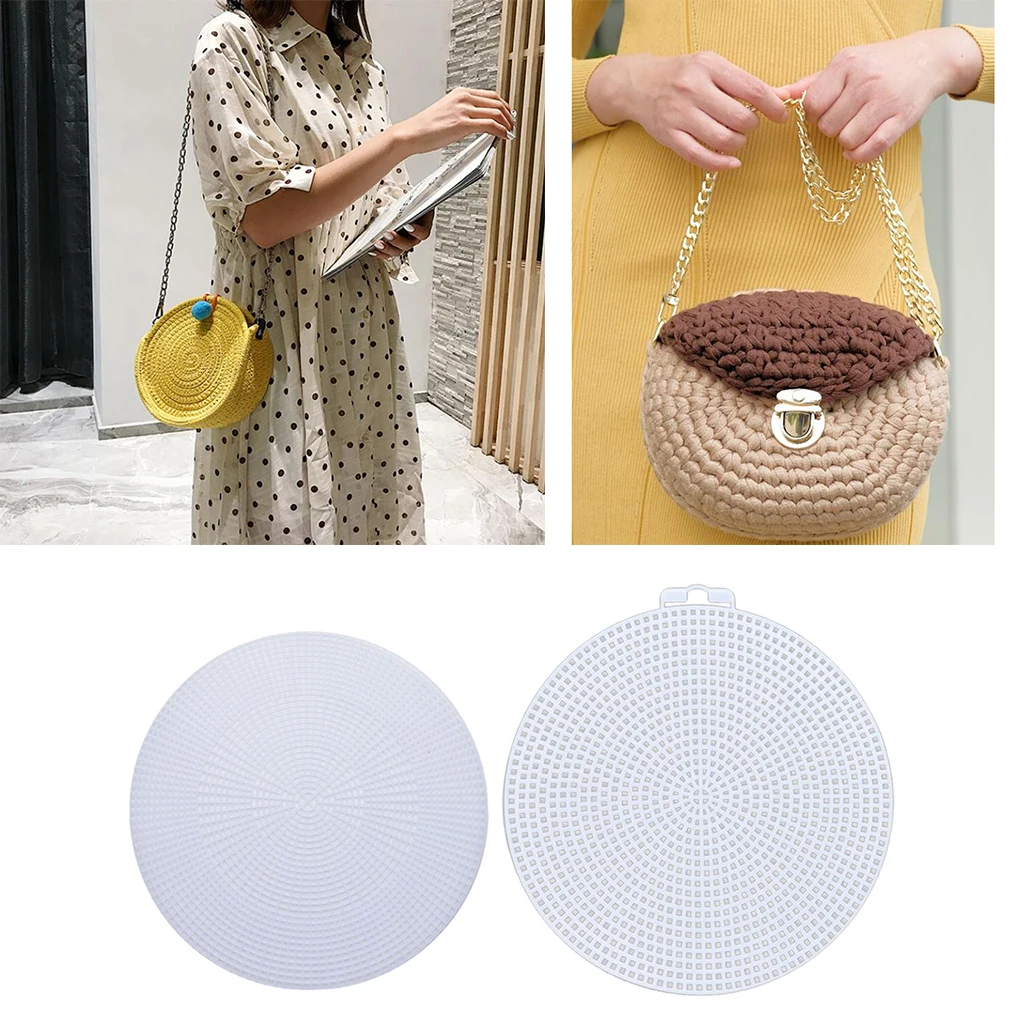 10 шт. набор прозрачных пластиковых холщовых сетчатых салфеток для творчества