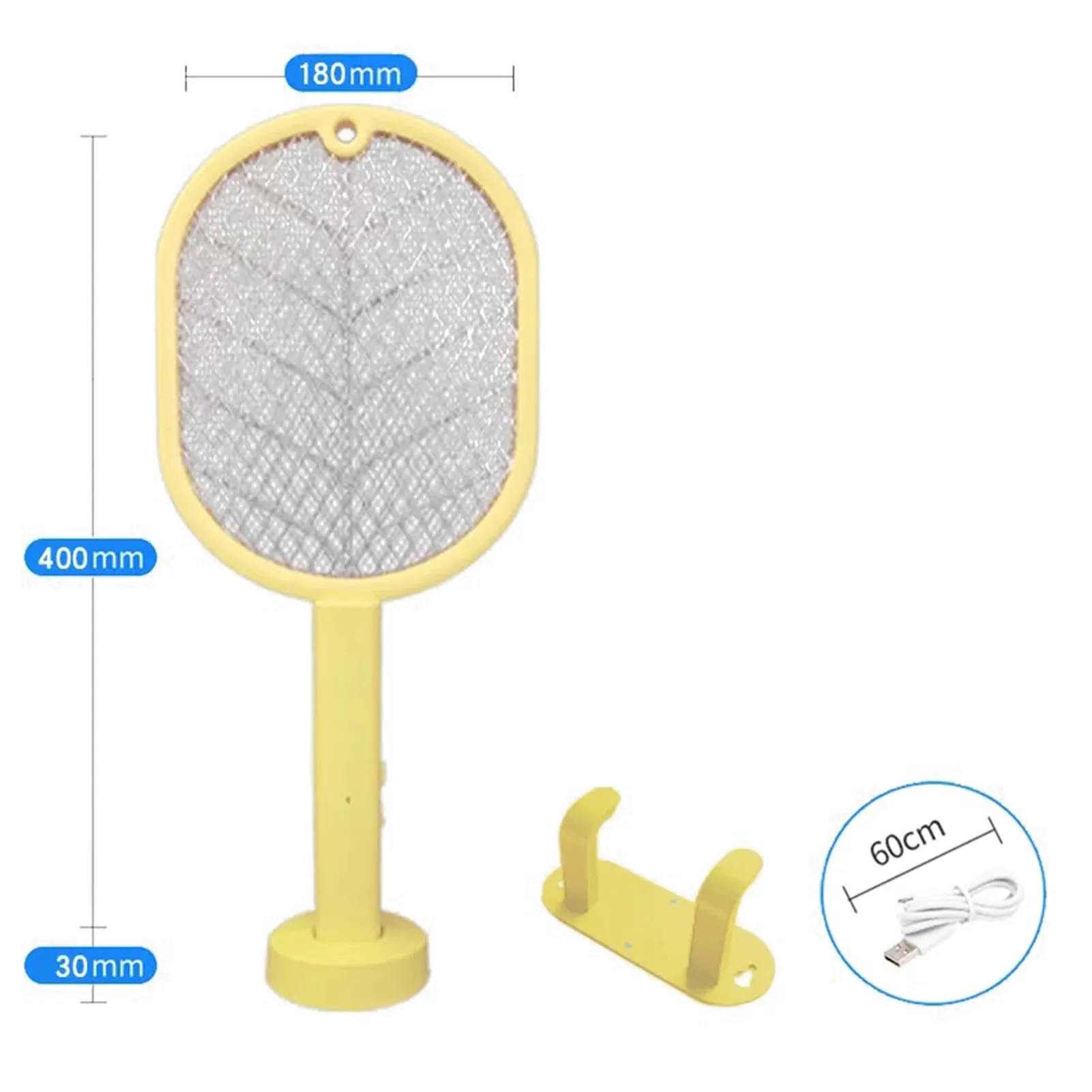 

Electric Mosquito Killer Racket USB Fly Bug Zapper Lamp Swatter Trap Home Bug Insect Repellent 2700v