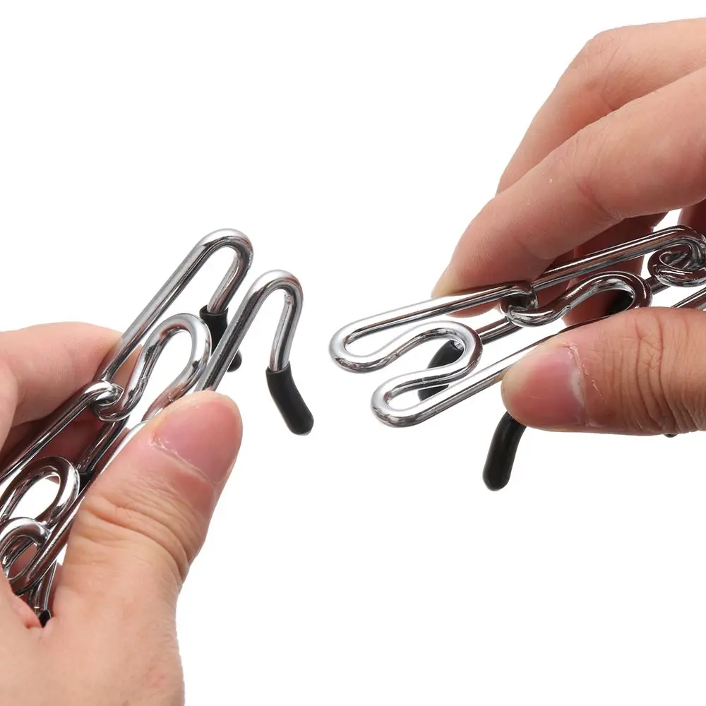 Карабин с резиновыми наконечниками трос из нержавеющей стали тренировочный