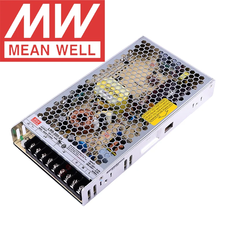 

Original Mean Well LRS-200 5V 12V 24V 36V 48V meanwell LRS-200 Series single output enclosed type Switching Power Supply