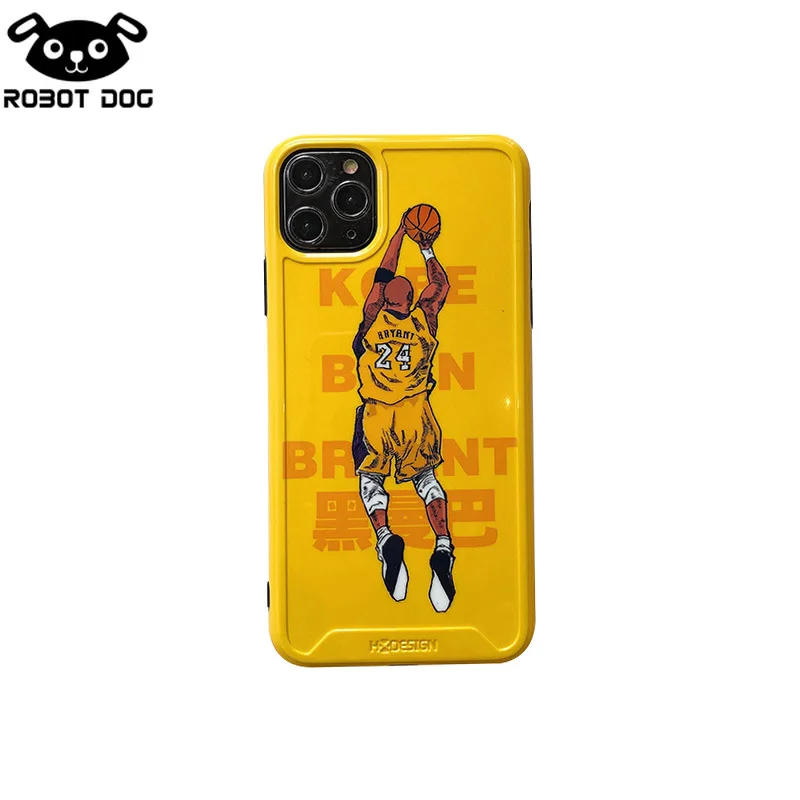 Чехол для телефона с Баскетбольным проигрывателем Kobe Bryant iphone 8 Plus 11 Pro Max X Xs Xr 7 6