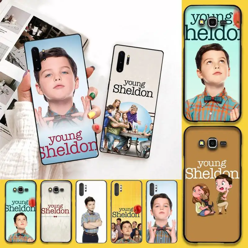

CUTEWANAN Young Sheldon TV Shows Phone Case Capa For Samsung Note 7 8 9 10 Lite Plus Galaxy J7 J8 J6 Plus 2018 Prime