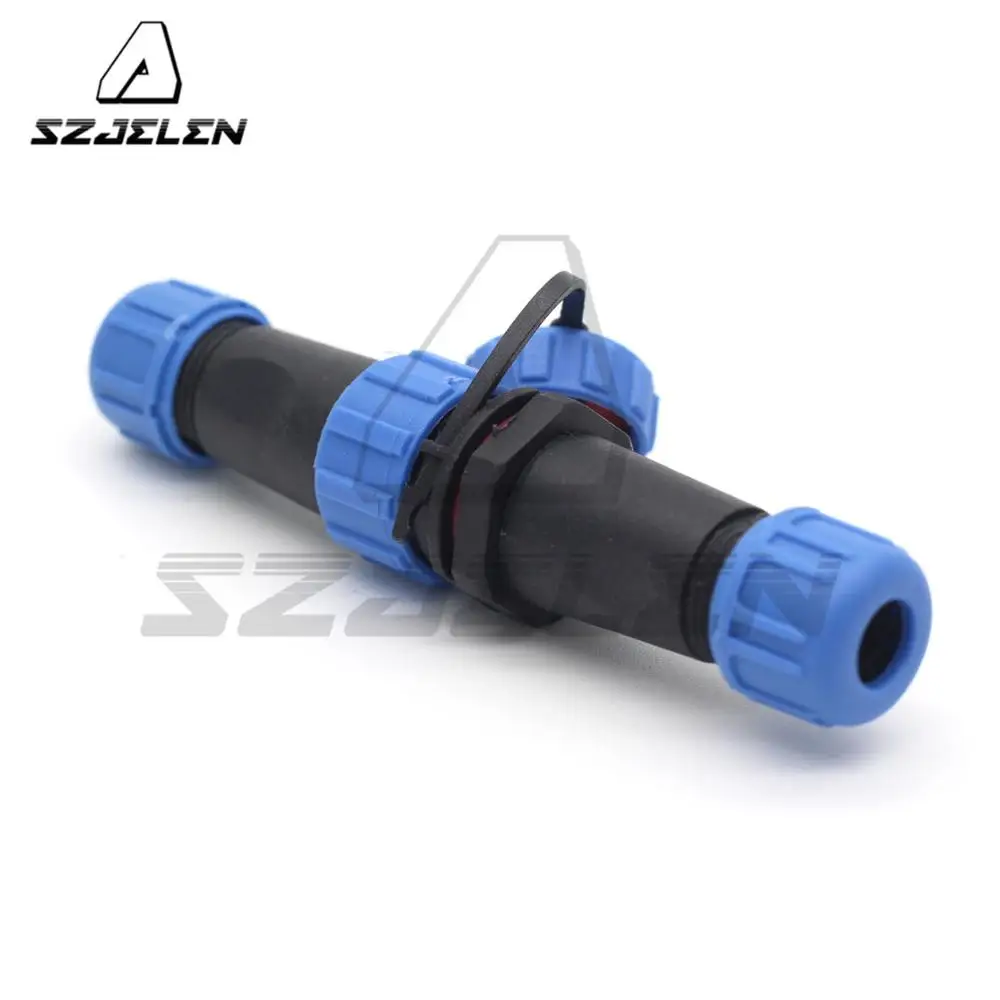 SP13 2 контактный 3 4 5 6 7 кабель питания IP68 водонепроницаемый разъем и розетка