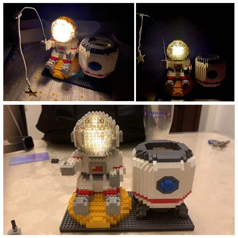 1488 шт. Детский конструктор Космонавт | Игрушки и хобби