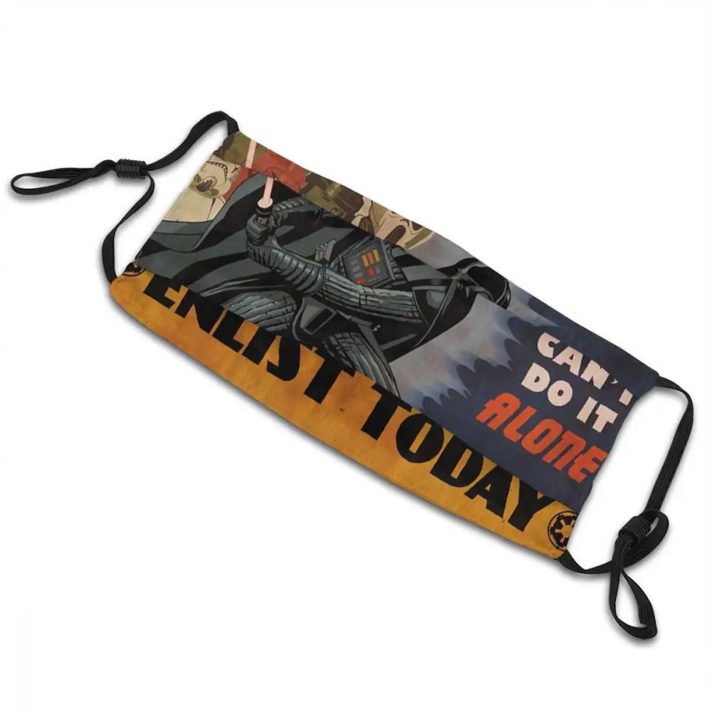 Рисунок &quotЗвездные войны&quot маски многоразовые анти-туман и пыльные защитные с