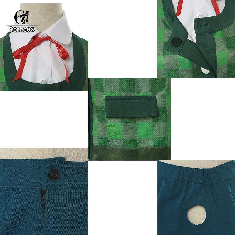 Костюм для косплея ROLECOS с аниме пересечение животных женский костюм изабеля