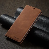 luxury leather wallet flip case for xiaomi redmi note 9 pro max mobile phone case redmi note 9s cover magnetic