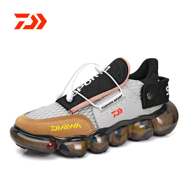 

2021 Men's Daiwa Hiking Fishing Shoes Non-slip Hiking Boots Outdoor Sports Breathable Running Wear-resistant Fishing Shoes 321#