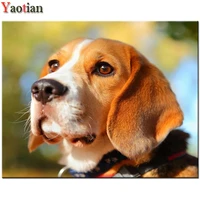 5d diy diamond painting beagle animal diamond mosaic icons diamond embroidery 3d full square round drill puzzle picture