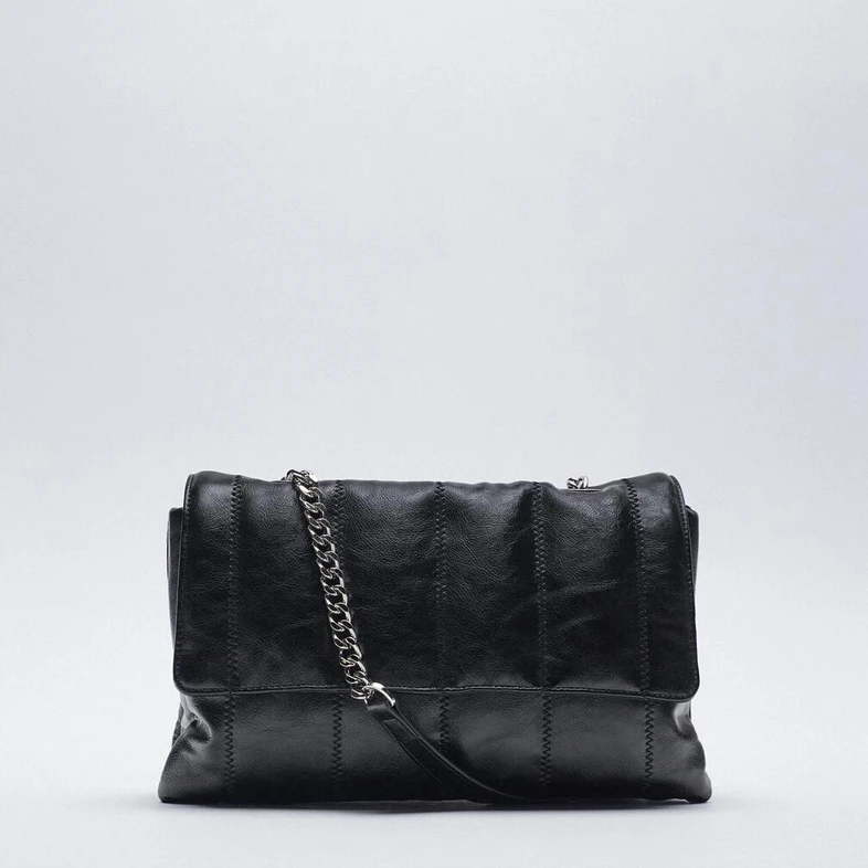 

Vintage Fashion Female Square Bag 2021 New High Quality pu Leather Women's Designer Handbag Chain Shoulder Messenger Bag Purses