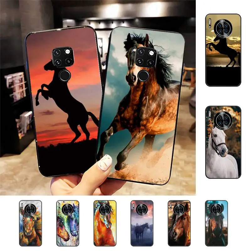

Handsome Horse Fashion Phone Case For Huawei Nova 3I 3E mate 20lite 20Pro 10lite Luxury funda case
