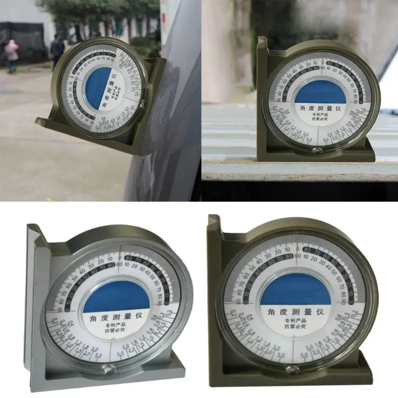 

Multifunctional 0-360° Slope Inclinometer Angle Finder High Accuracy ABS Ergonomic Design Level Meter Measuring Tool