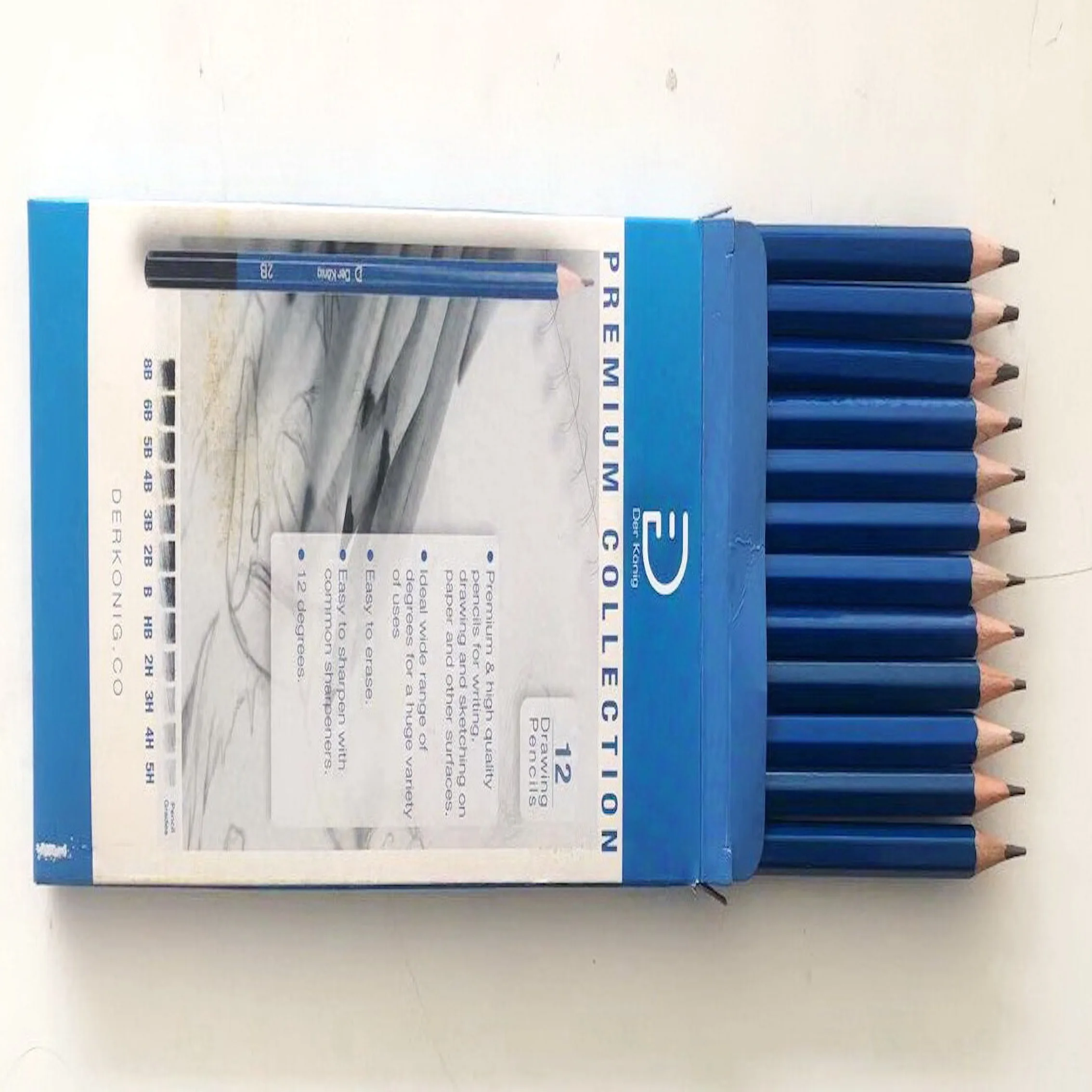 Набор карандашей из 12 предметов для набросков студентов полный набор вводных