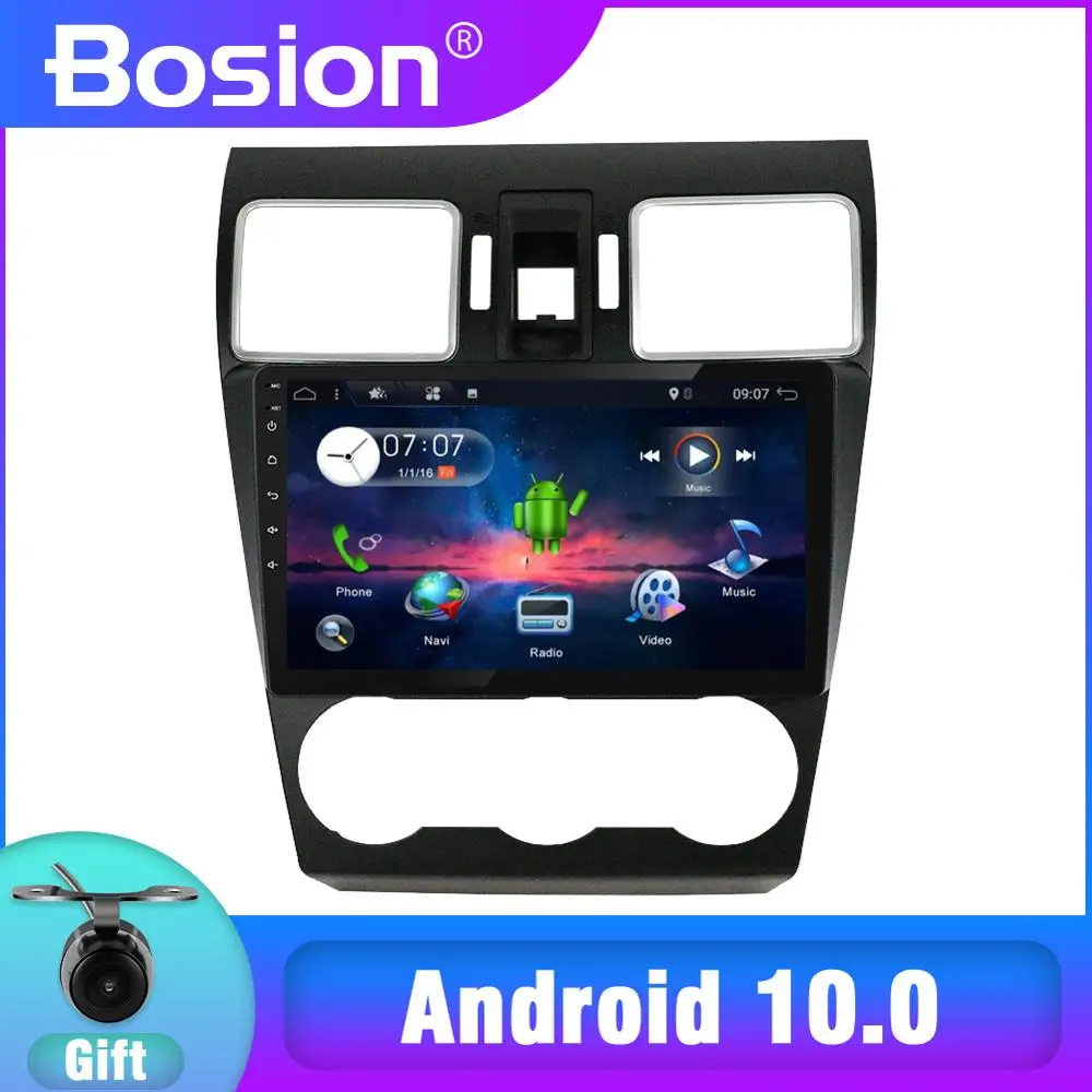 Автомагнитола Bosion мультимедийный видеоплеер навигация GPS Android 10 для Subaru Forester WRX XV
