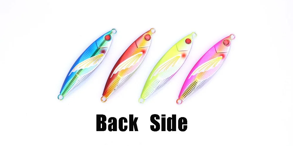 Fangtan 4 шт. металлическая ложка для джига рыболовная приманка 60 г 80 100 свинцовая