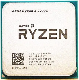 Процессор AMD Ryzen 3 2200G R3 2200G R3-2200G 3,5 GHz Quad-Core Quad-Thread cpu Процессор YD2200C5M4MFB Socket AM4
