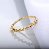 aesthetic 2021 new vintage womens ring little star gypsophila zircon couple rings simple gifts female wholesale jewelry