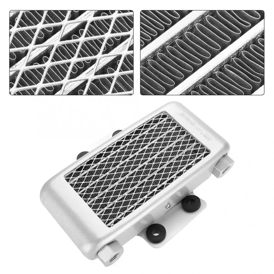 Aluminum 65ml Engine Oil Cooler Cooling Radiator for 100CC-250CC Motorcycle Dirt Bike ATV accessories moto