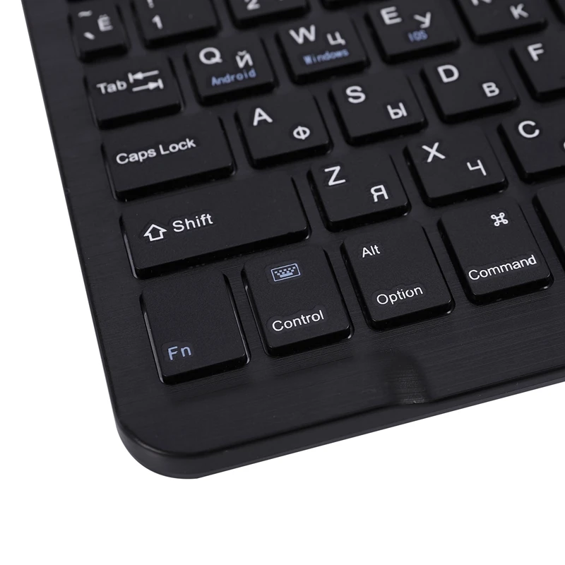 Русская клавиатура ультра тонкая Bluetooth 3 0 Беспроводная для компьютера офиса