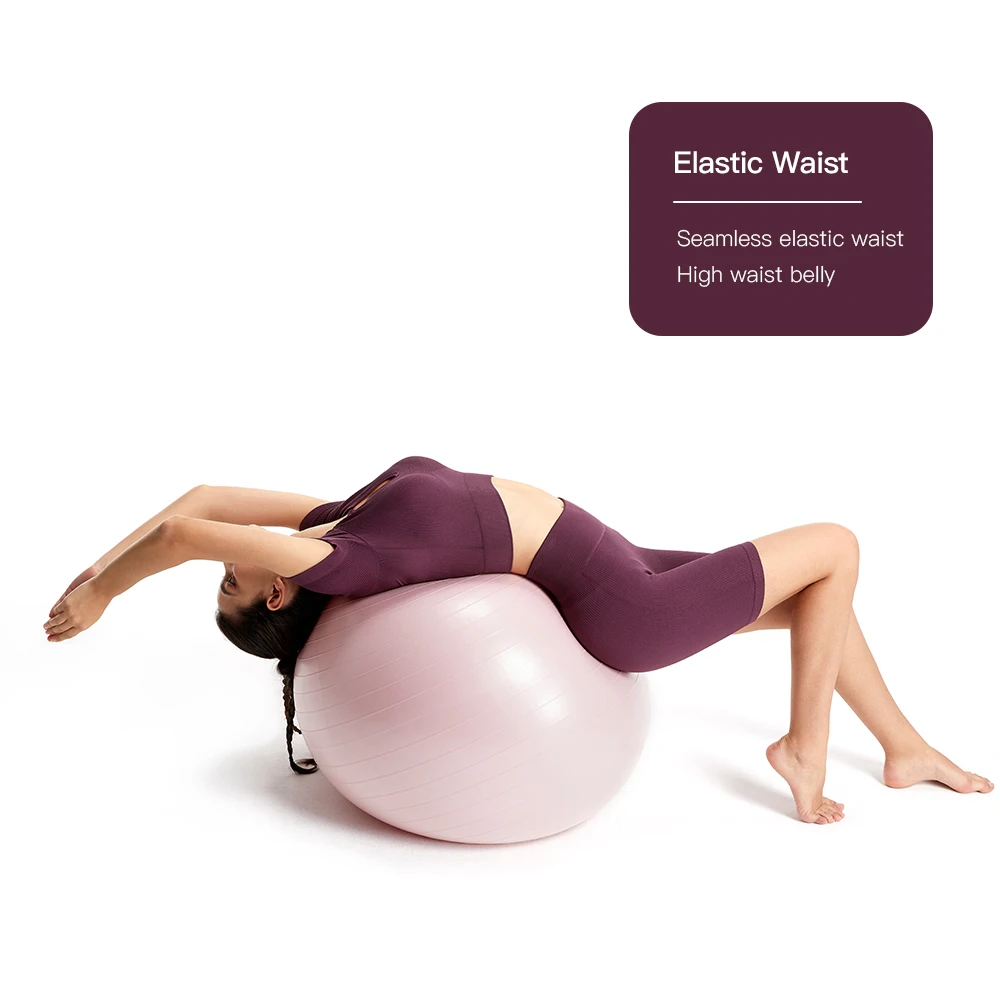 2-Piece Bra Shorts Yoga Seamless Fitness Suit High Elasticity Women's Gym Set Hip Push Up Squat Woman Clothes Yoga Set Tracksuit