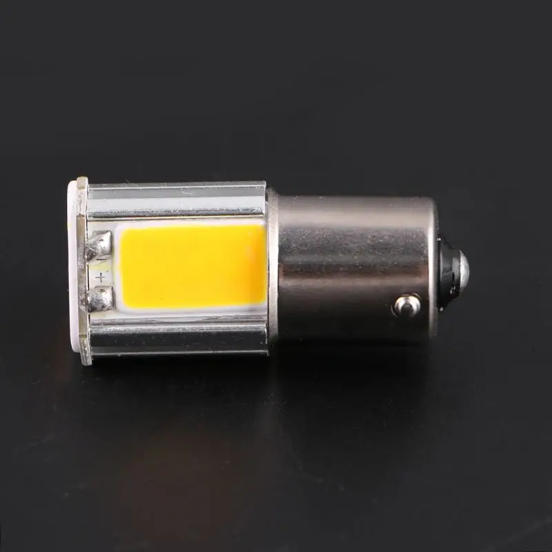 BA15S 27 SMD светодиодный 1156 PY Янтарный/желтый индикатор указатель поворота