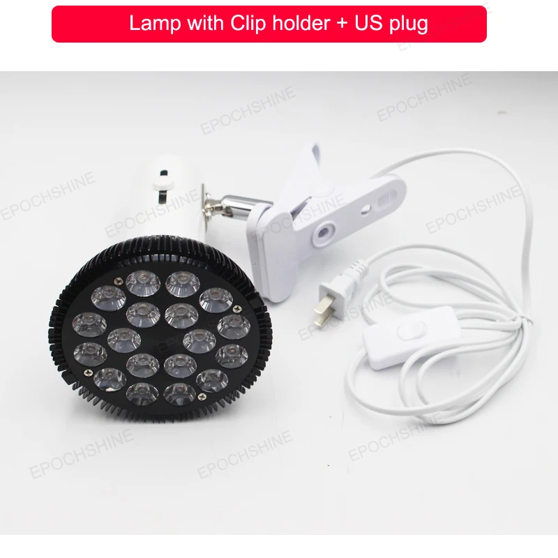 850mix660 US plug 36 Вт 54 Вт супер глубокий красный светильник для терапии 660нм и около инфракрасного 850нм светодиодный светильник для облегчения боли в коже - Испускаемый цвет: 850mix660 US plug
