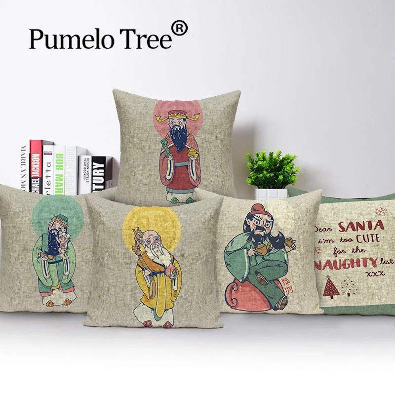 

Чехол для подушки с принтом в виде дерева, наволочка для подушки, домашний декор, наволочка для диванной подушки, 45x45 см, автомобильная навол...