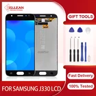 Оригинальный 5,0 дюймовый ЖК-дисплей для Samsung Galaxy J330 J3 2017 дисплей с сенсорным экраном дигитайзер J330FN SM-J330FN J330DS сборка