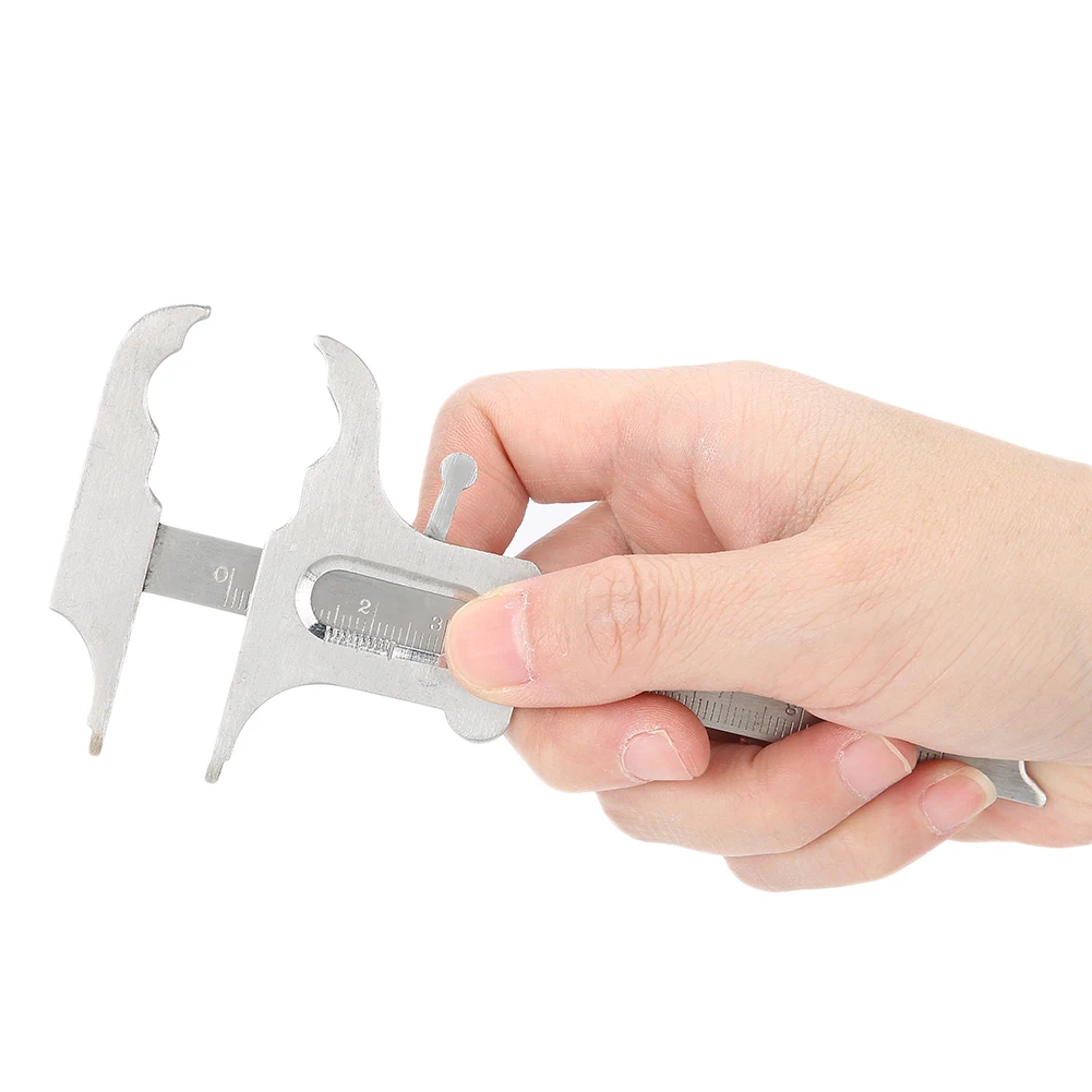

Dental Stainless Steel Vernier Calipers Orthodontic Ruler Dental Accessory