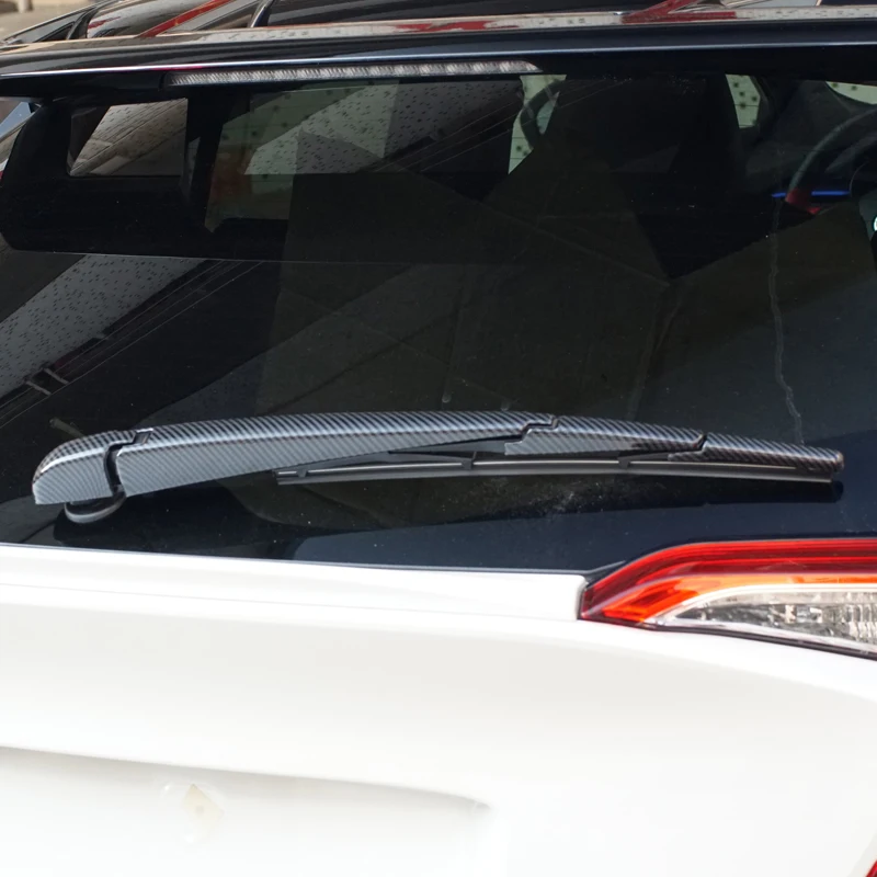 Отделка заднего стеклоочистителя из углеродного волокна крышка для Toyota CHR 2018
