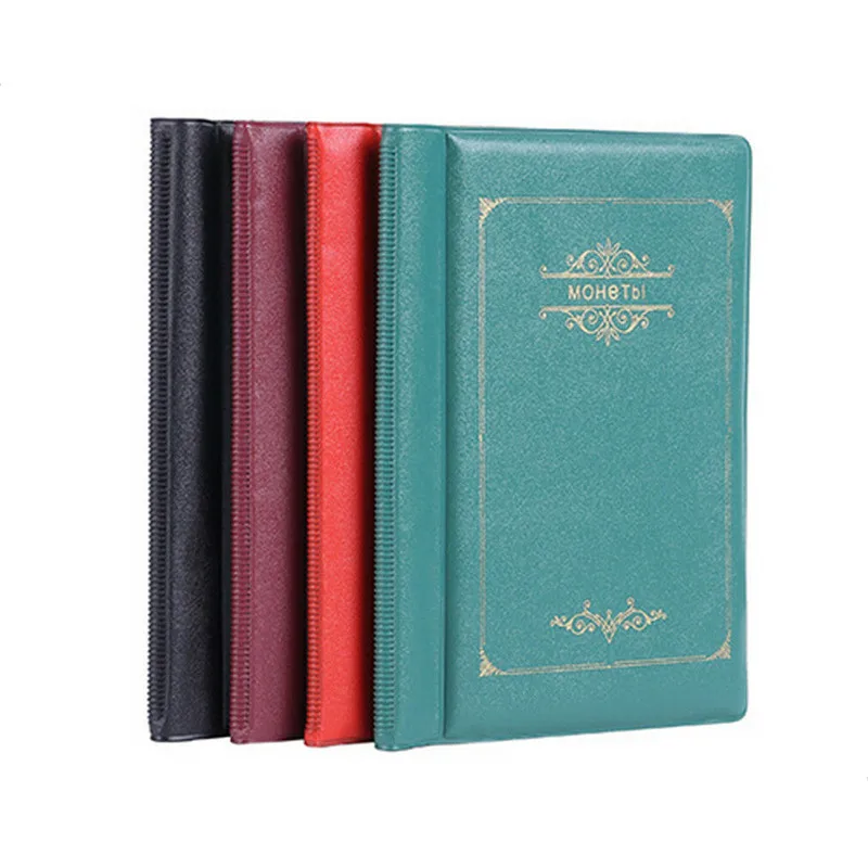 Новинка 120 держатели для монет хранение Денег Пенни карманный альбом книга папка