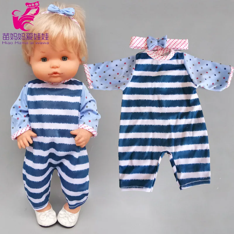 16 дюймов Кукла Одежда Комбинезон головной убор для 40 см Nenuco Ropa Y Su Hermanita детские