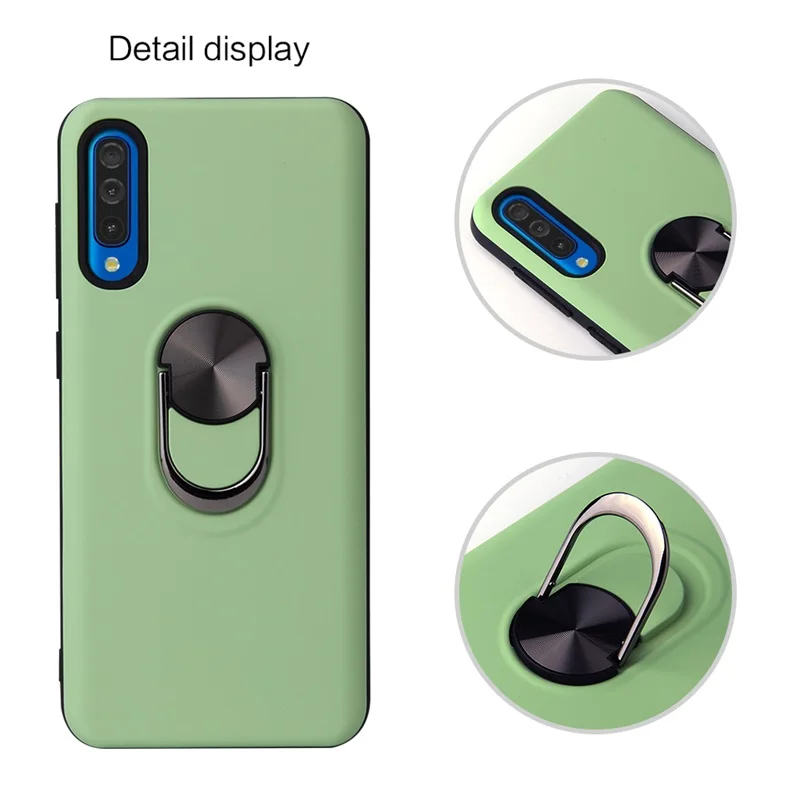 Luxury Magnetic Metal Ring Case For Samsung A70 A50 Silicone TPU Cover Cases for Galaxy A10 A20 A30 A40 A30S A50S Fundas |