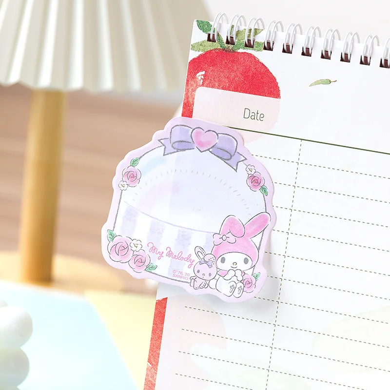 30 Sheets Cute Cartoon Memo Pad Kawaii Sticky Notes Girl Diary DIY Decorative School Notebook Japanese Stationery | Канцтовары для