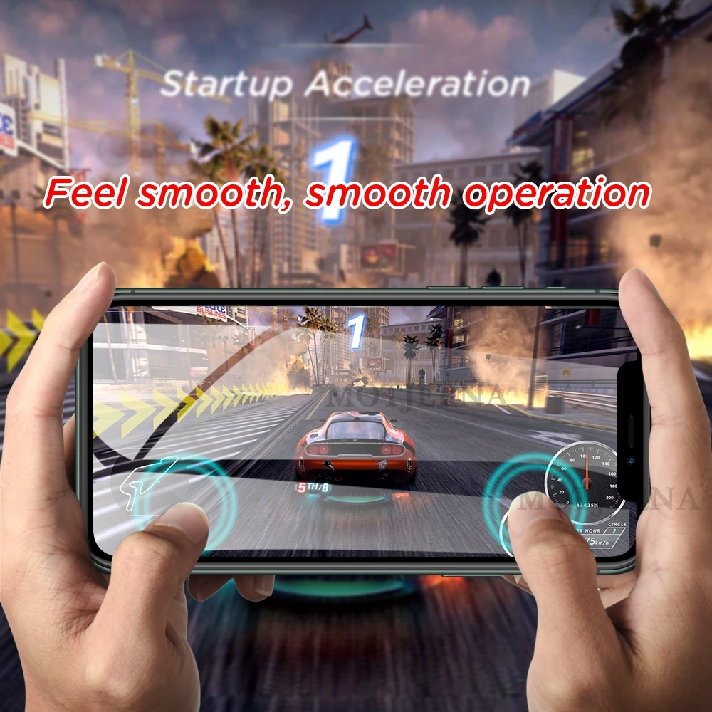 Защитное закаленное стекло 30D с изогнутыми краями для iPhone X XS Max XR 11 Pro | Мобильные