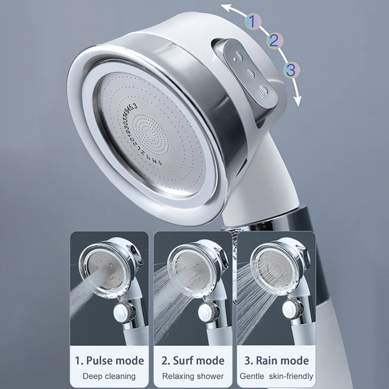 MUSAMBAN под давлением Насадки для душа с функцией экономии воды высоким