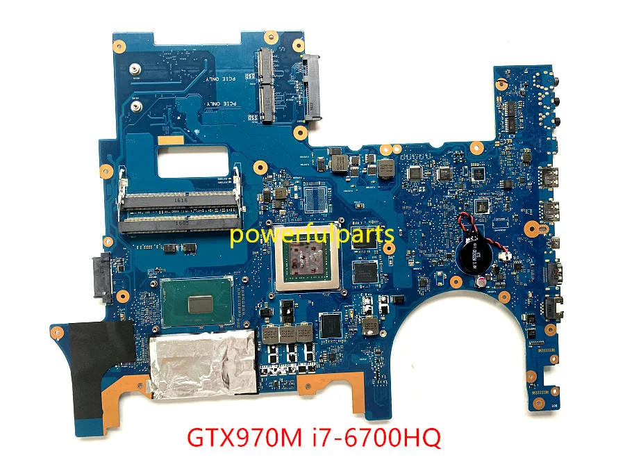 

100% рабочая Материнская плата asus G752VT, системная плата G752VY с центральным процессором и графическим процессором GTX970M rev.2.3 60NB09X0, протестирована ...