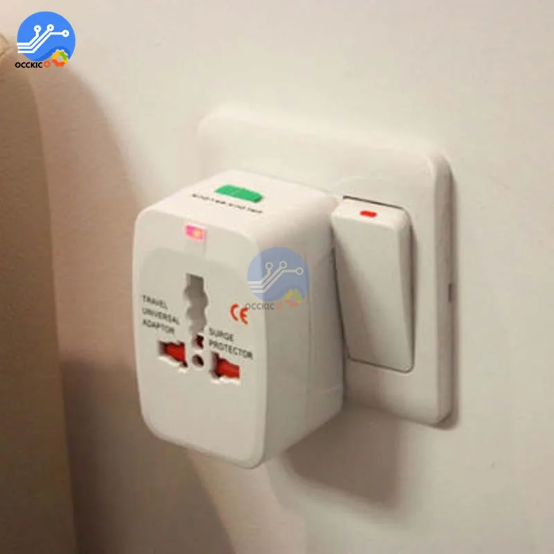 1 шт. высококачественный адаптер для ЕС Австралии Великобритании США переходник