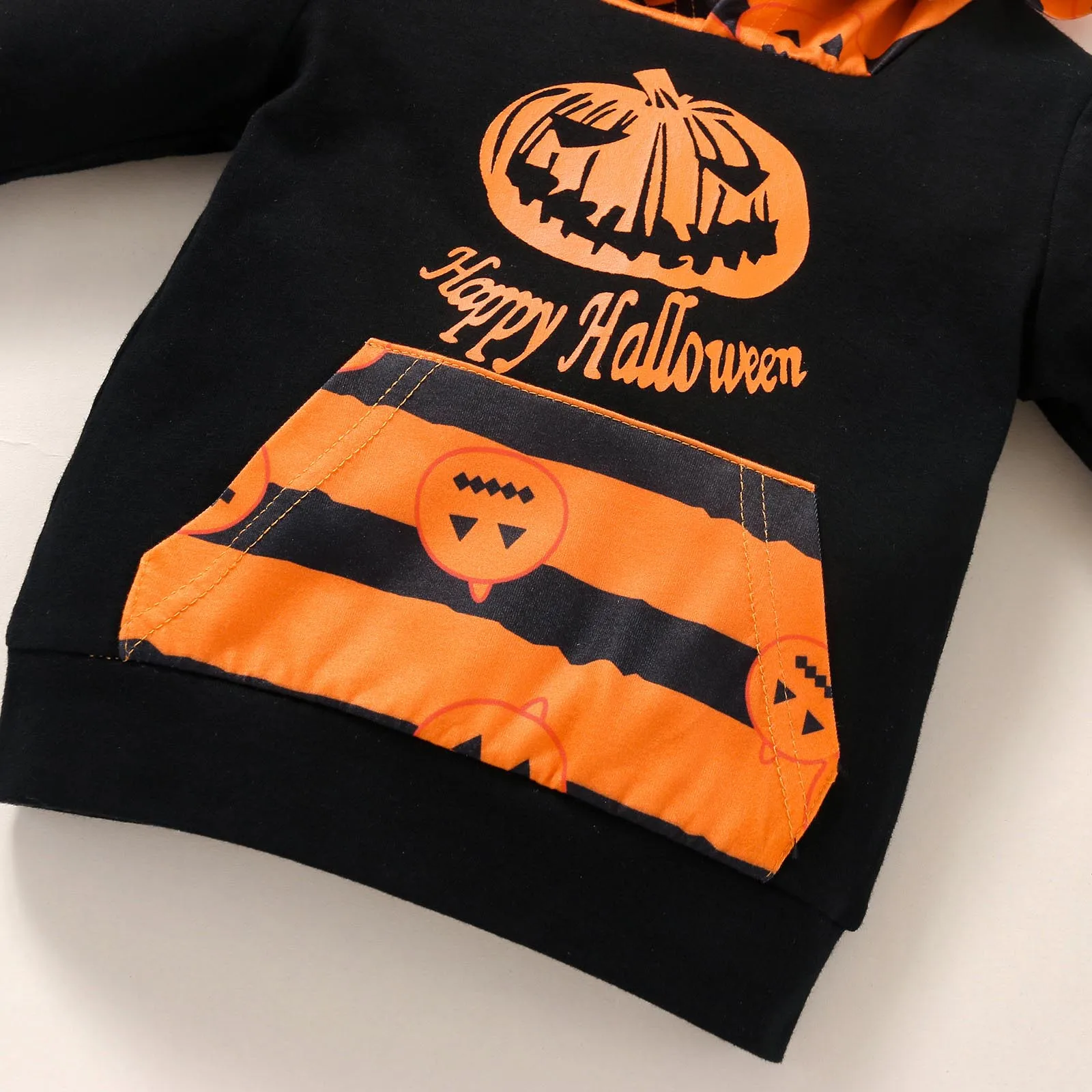 

New Halloween Costumes For Baby Boys Clothes Set Cotton Baby Boy Clothing Hooded Top Pants 2PCS Fashion Baby Halloween Outfit