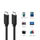 Кабель зарядный OMIODO с USB C на USB Type C PD, нейлоновая плетеная лента для портативного монитора, MacBook, iPad Pro