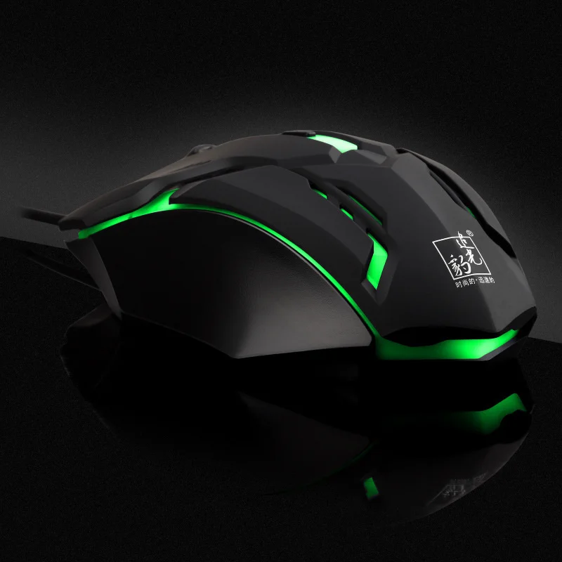 

Professional Gaming Mouse Ergonomic Optical Wired Backlit Mouse 1600 Dpi 4 Buttons High Quality Computer Mouse For LOL DOTA