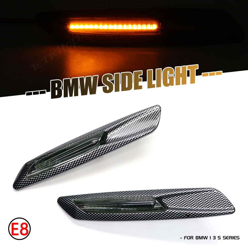 Turn Signal Mirrors For BMW 1 3 5 Series E81 E82 E87 E88 F30 E90 E91 E92 E93 E46 E60 E61 Led Lamps For Cars Side Fender