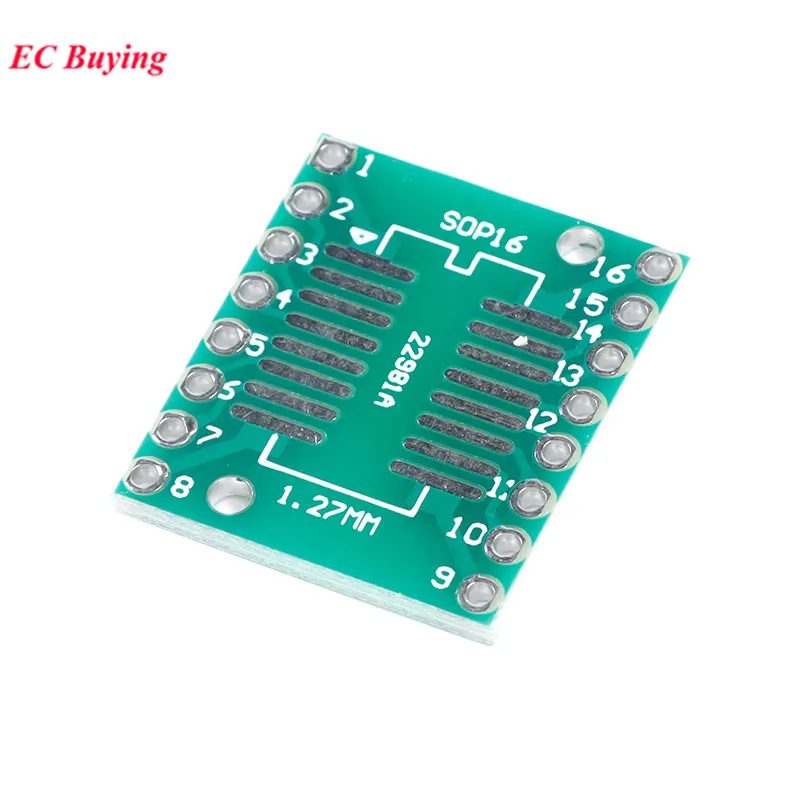 5 шт. переходник для платы DIP16 SOP16 SSOP16 TSSOP16 DIP Pin IC тестовая пластина печатная плата 0