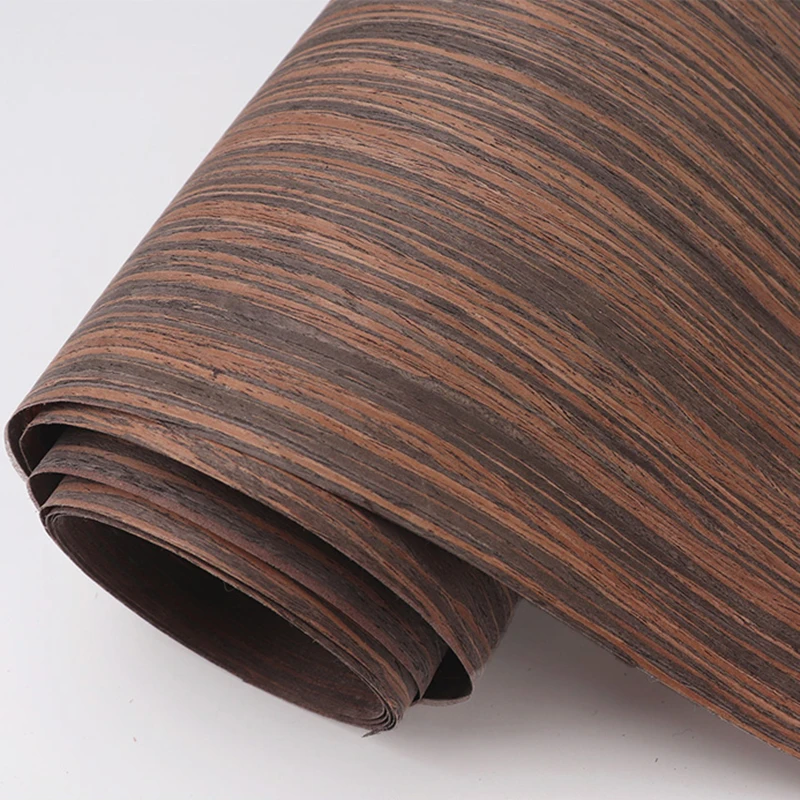 

Technology Veneer Engineered Veneer Ebony E.V. Straight Grain Q/C for Furniture Decor 62x250cm 0.2mm