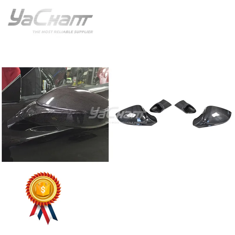 Стайлинг автомобиля сухое углеродное волокно простой карбоновый Плетеный боковой зеркальный каркас подходит для 2015-2019 F488 GTB & Spider Замена Стайлинг автомобиля сухое углеродное волокно простой карбоновый Плетеный боковой зеркальный каркас подходит для 2015-2019 F488 GTB & Spider Замена