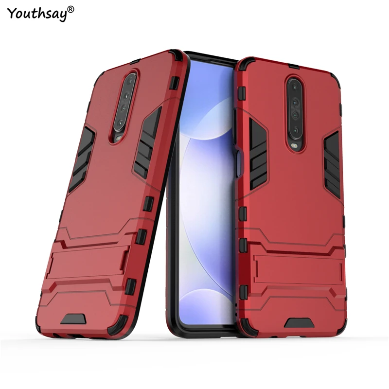 

For Xiaomi Redmi K30 Case Cover For Xiaomi Redmi K30 Rubber Protective Fundas PC Robot Armor Phone Case For Xiaomi Redmi K30