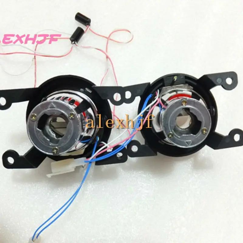 Комплект противотуманных фар с бифокальным объективом July King COB кольца ангельским